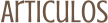 Articulos